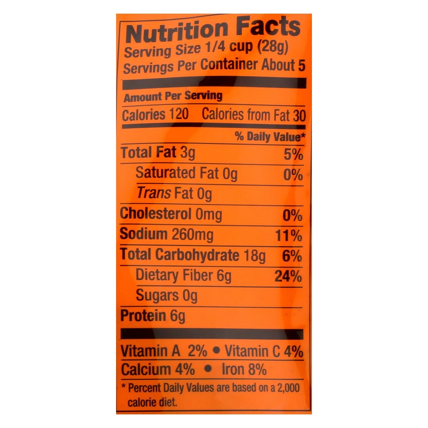 Biena Chickpea Snacks - Habanero - Case Of 8 - 5 Oz. image 1