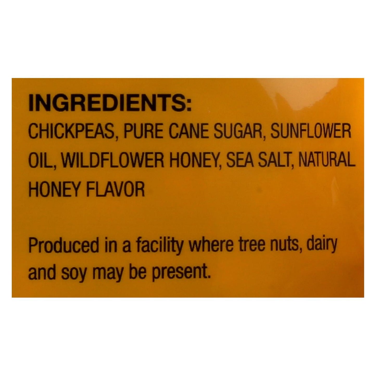 Biena Chickpea Snacks - Honey Roasted - Case Of 8 - 5 Oz. image 3