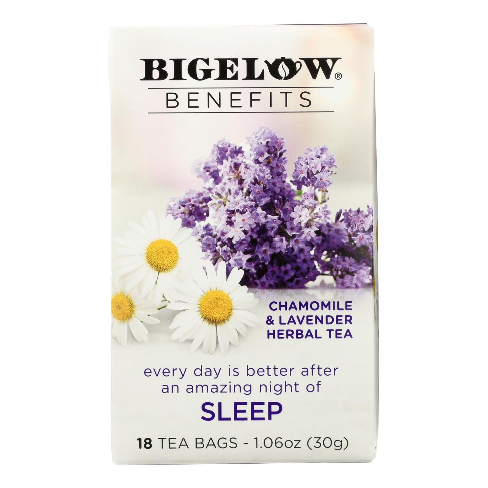 Bigelow Tea Tea - Chamomile Lavender - Sleep - Case Of 6 - 18 Bag image 1