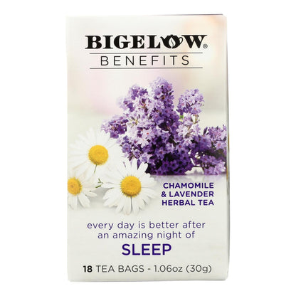 Bigelow Tea Tea - Chamomile Lavender - Sleep - Case Of 6 - 18 Bag image 1