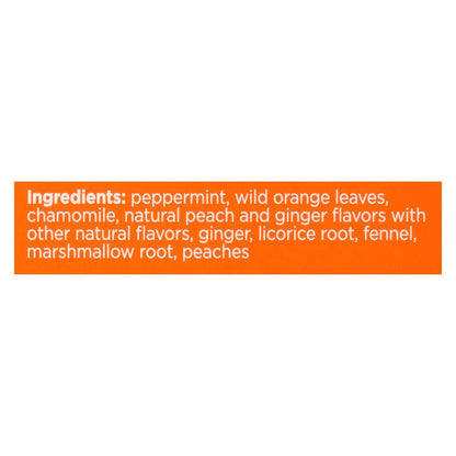 Bigelow Tea Tea - Ginger Peach Stedy Stomach - Case Of 6 - 18 Bag image 2