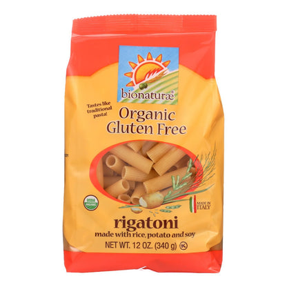 Bionaturae - Pasta Og1 Rigatoni G/f - Cs Of 12-12 Oz image 1