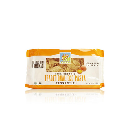 Bionaturae Egg Pasta - Organic Durum Semolina Egg Pappardelle - Case Of 12 - 8.8 Oz. image 2