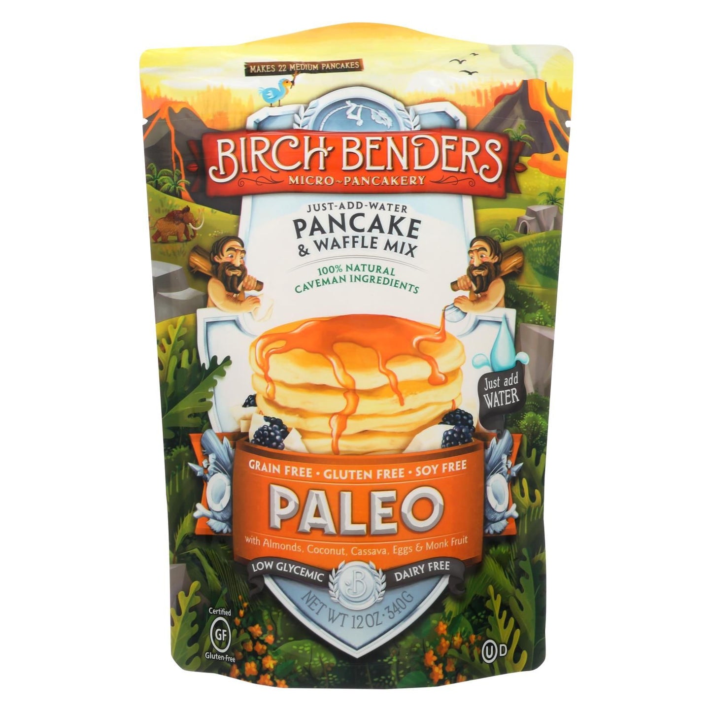 Birch Benders - Pancake And Waffle Mix - Paleo - Case Of 6 - 12 Oz image 1