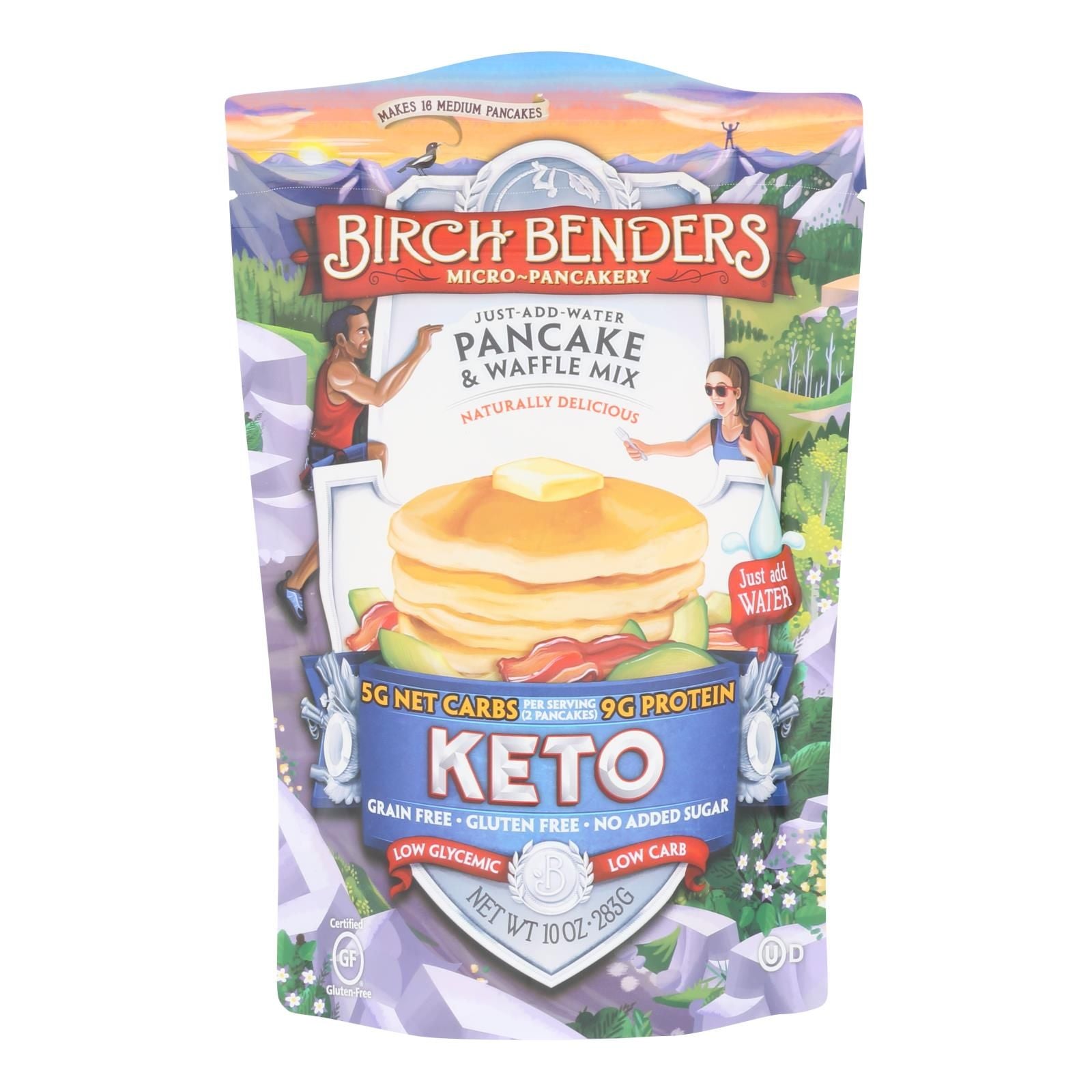 Birch Benders - Pancake&wffl Mix Keto - Case Of 6 - 10 Oz image 2