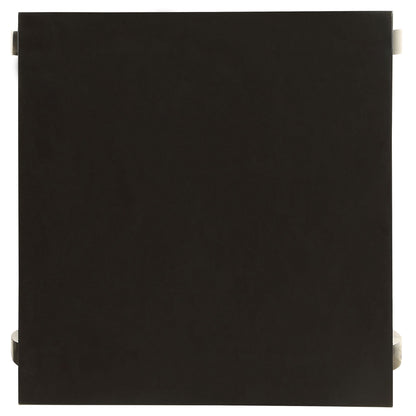 Black 2-shelf End Table image 4