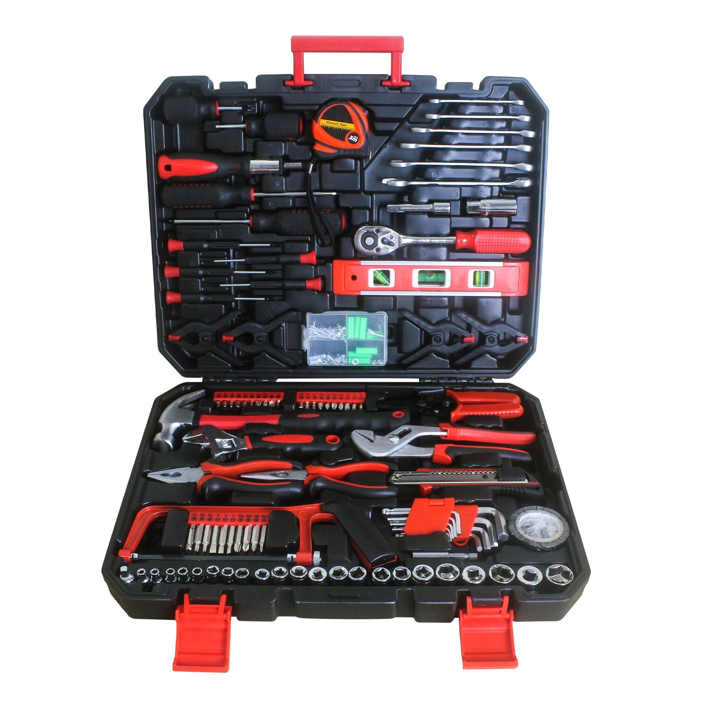 Black Hand Tool Box with Toolset 238Pcs image 1