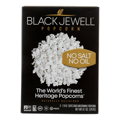 Black Jewell, Microwave Popcorn - Case Of 6 - 8.7 Oz image 1