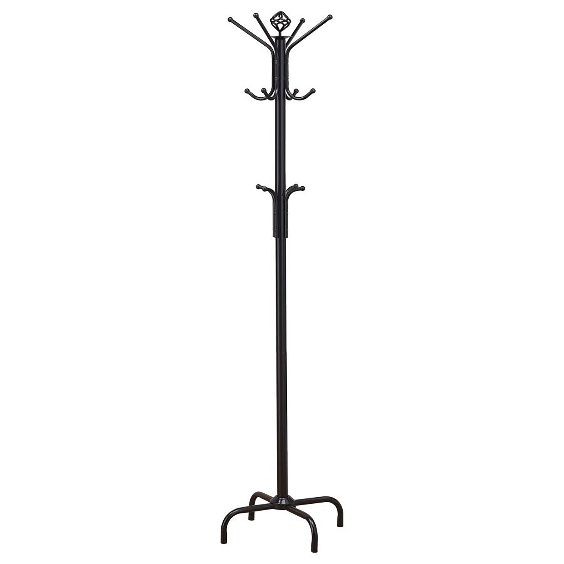 Black Metal Coat Rack image 2