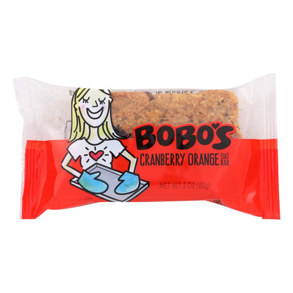Bobo's Oat Bars - All Natural - Cranberry Orange - 3 Oz Bars - Case Of 12 image 1