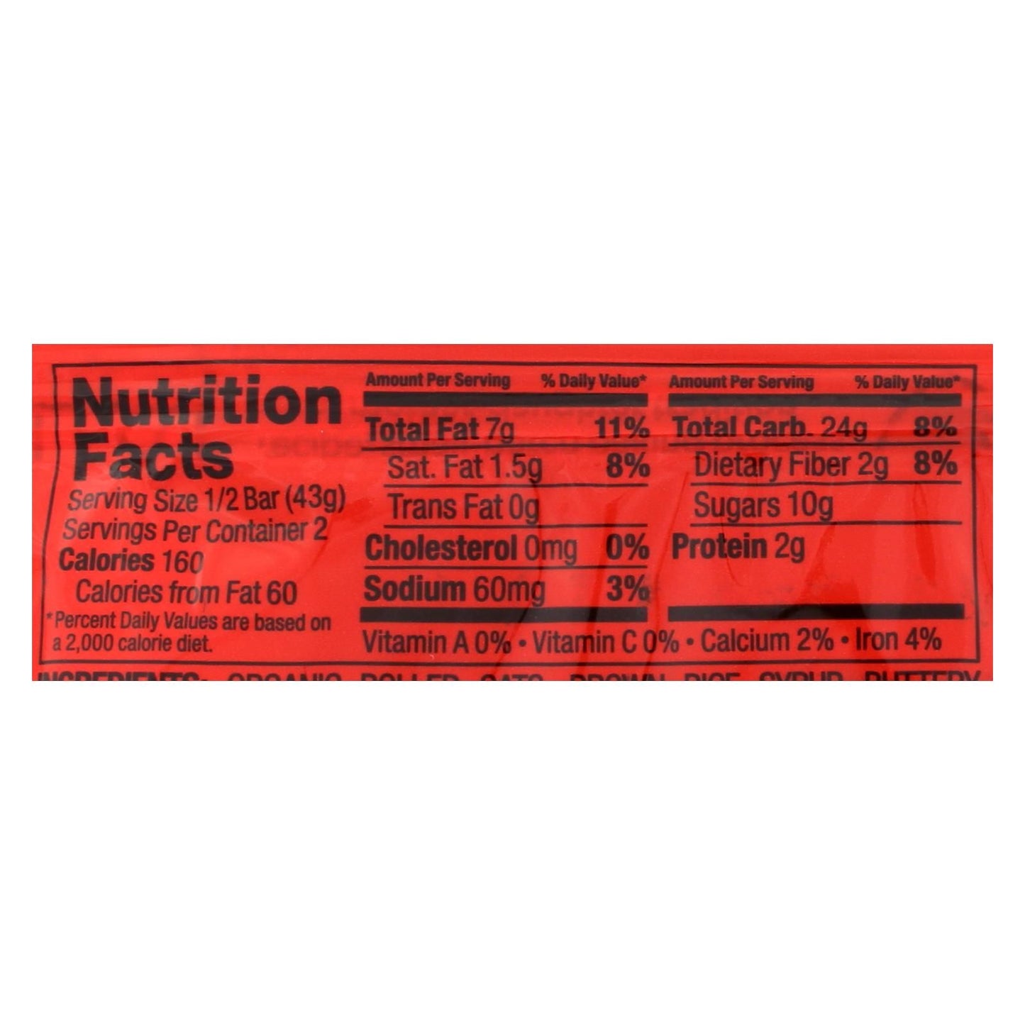 Bobo's Oat Bars - All Natural - Cranberry Orange - 3 Oz Bars - Case Of 12 image 2