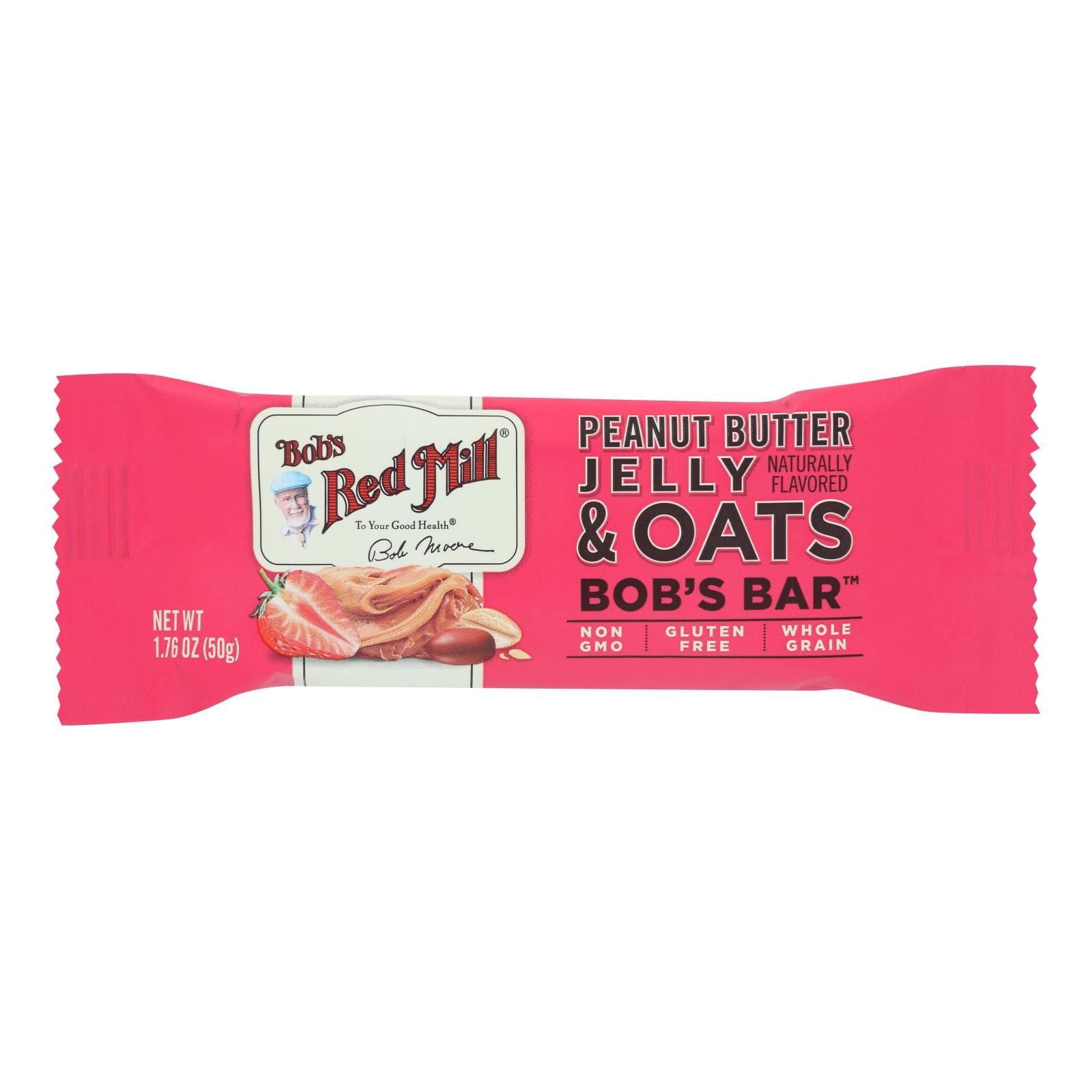 Bob's Red Mill - Bar Pnutb Jelly Ots - Case Of 12 - 1.76 Oz image 1