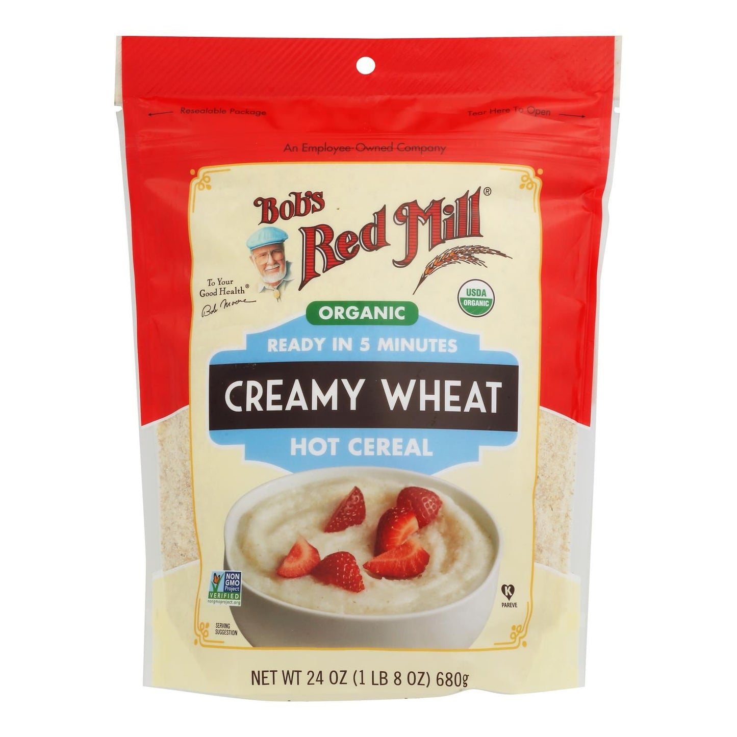 Bob's Red Mill - Cereal Creamy Wheat - Case Of 4-24 Oz image 1