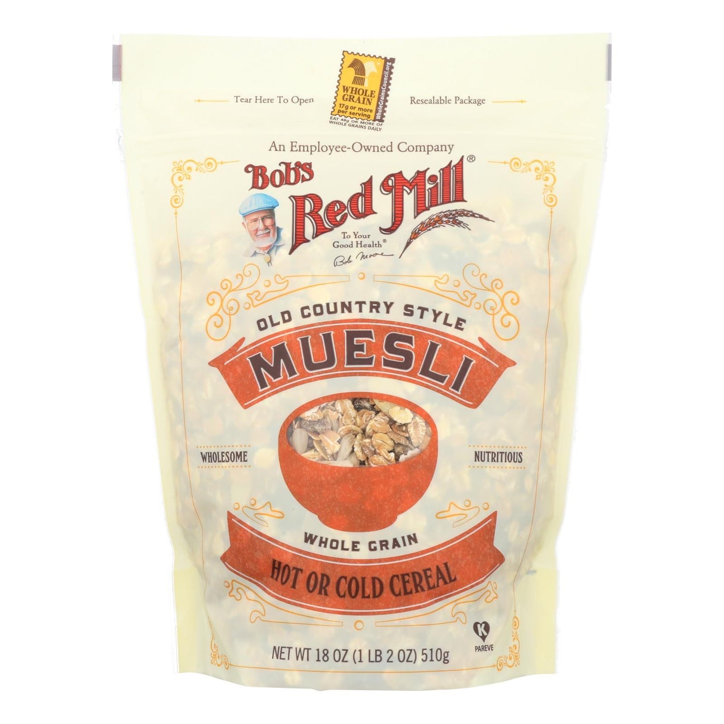 Bob's Red Mill - Old Country Style Muesli Cereal - 18 Oz - Case Of 4 image 1