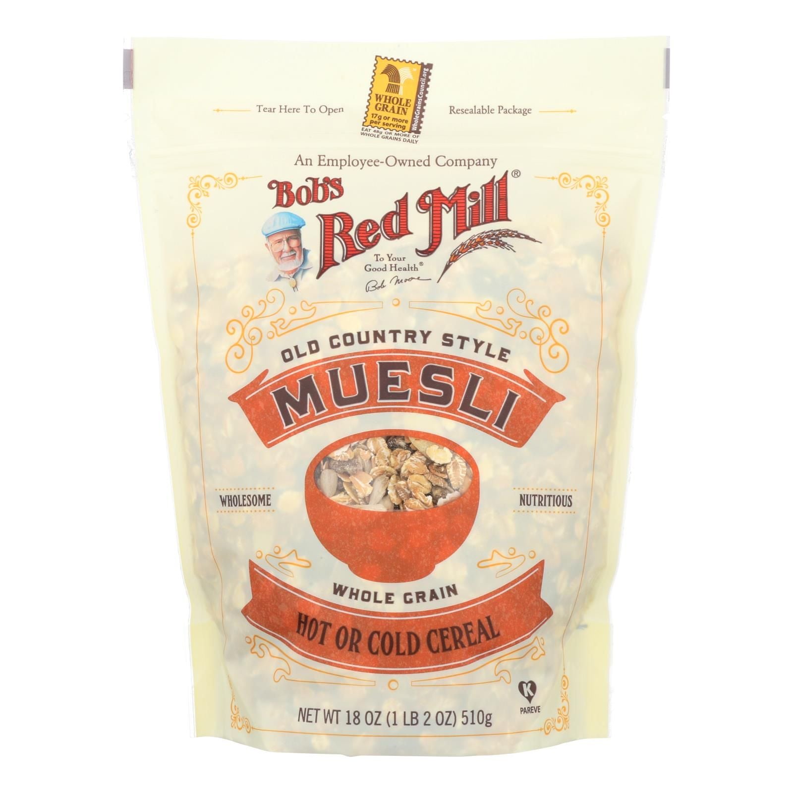 Bob's Red Mill - Old Country Style Muesli Cereal - 18 Oz - Case Of 4 image 1
