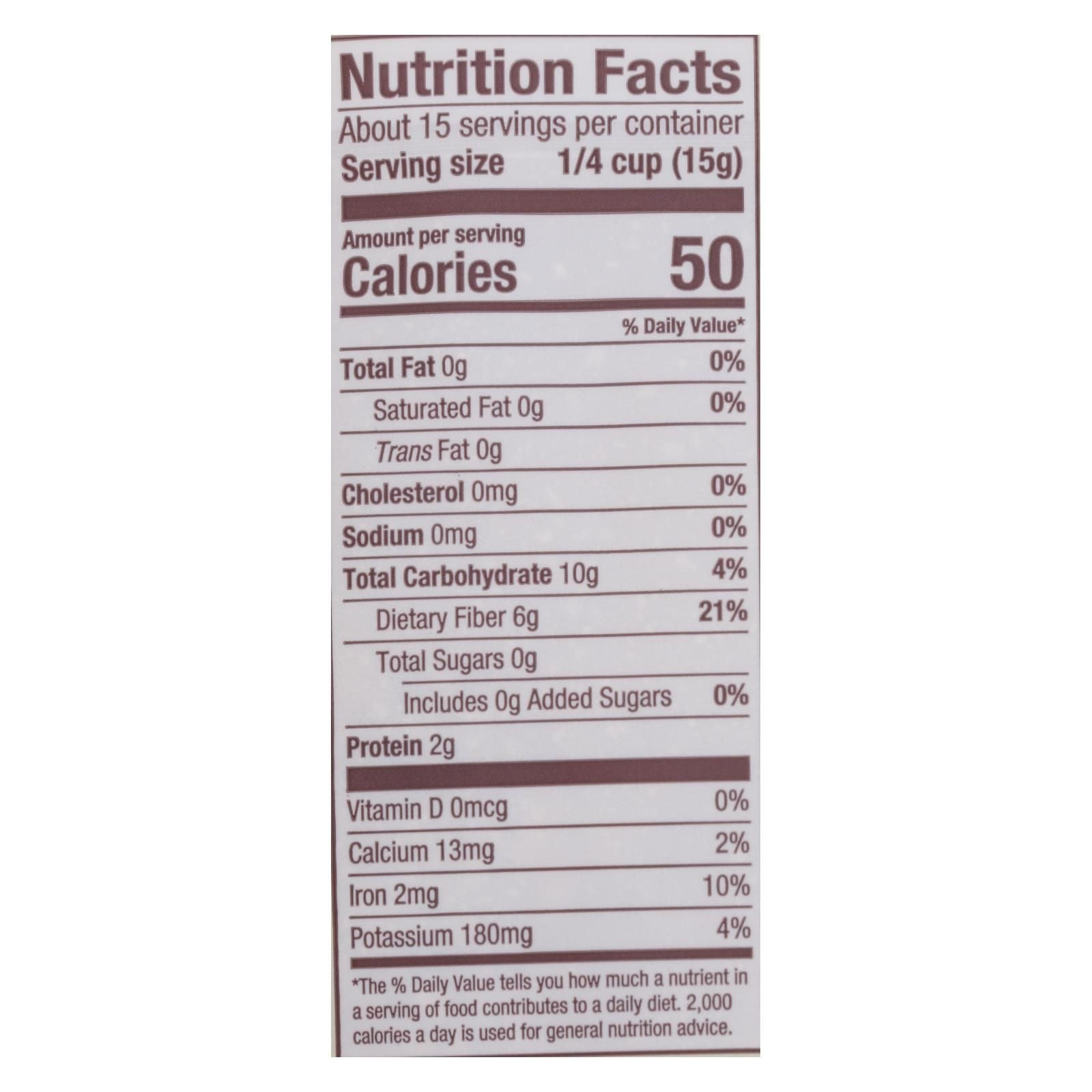 Bob's Red Mill - Wheat Bran - Case Of 4-8 Oz image 2