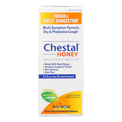 Boiron - Chestal - Cough And Chest Congestion - Honey - Adult - 6.7 Oz image 1