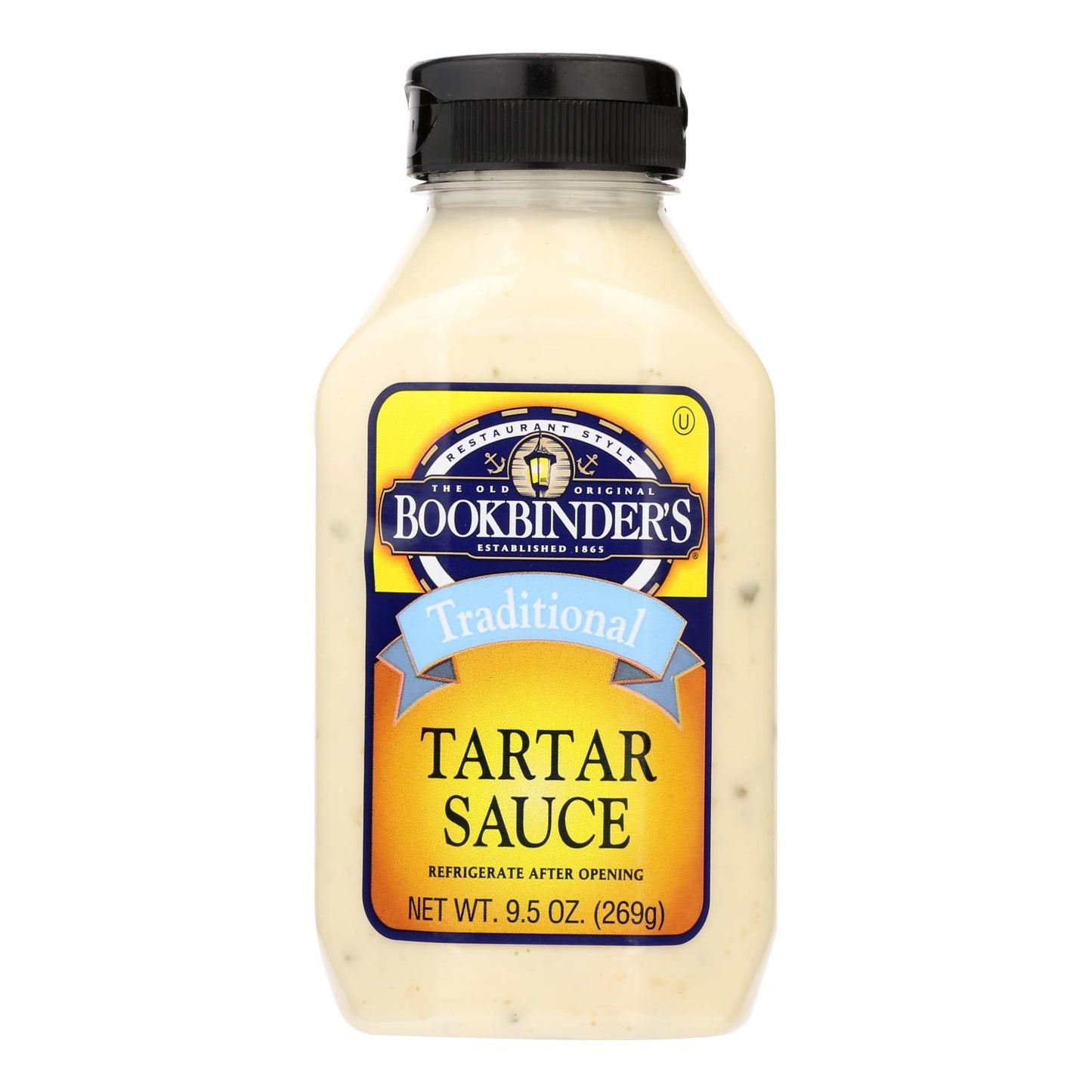 Bookbinder's - Tartar Sauce - Traditional - Case Of 9 - 9.5 Oz. image 1