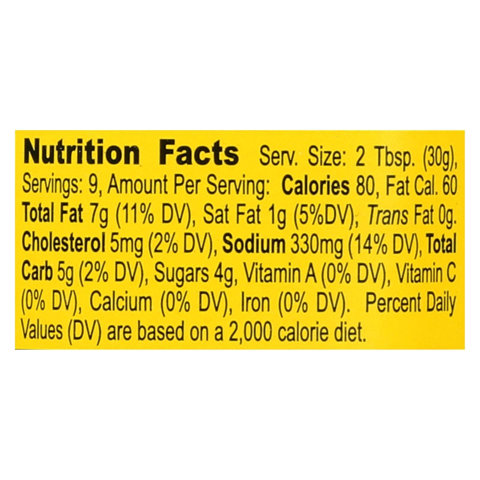 Bookbinder's - Tartar Sauce - Traditional - Case Of 9 - 9.5 Oz. image 2