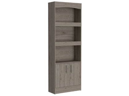 Bookcase Denver,Metal Hardware, Light Gray Finish image 2