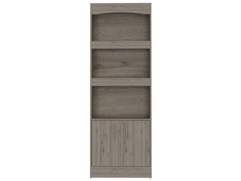 Bookcase Denver,Metal Hardware, Light Gray Finish image 6