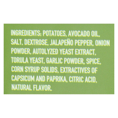 Boulder Canyon - Kettle Chips - Avocado Oil Jalapeno - Case Of 12 - 5.25 Oz. image 2