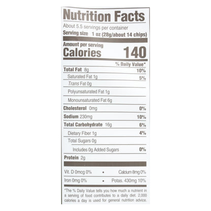 Boulder Canyon - Kettle Chips - Malt Vinegar And Sea Salt - Case Of 12 - 5.25 Oz. image 2