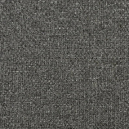 Box Spring Bed Frame Dark Gray Fabric (US/AU Only) image 7
