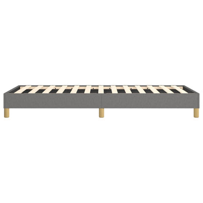 Box Spring Bed Frame Dark Gray Twin XL Fabric (US Only) image 6