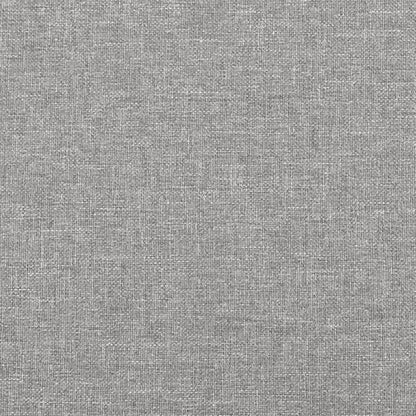 Box Spring Bed Frame Light Gray Twin XL Fabric (US Only) image 8