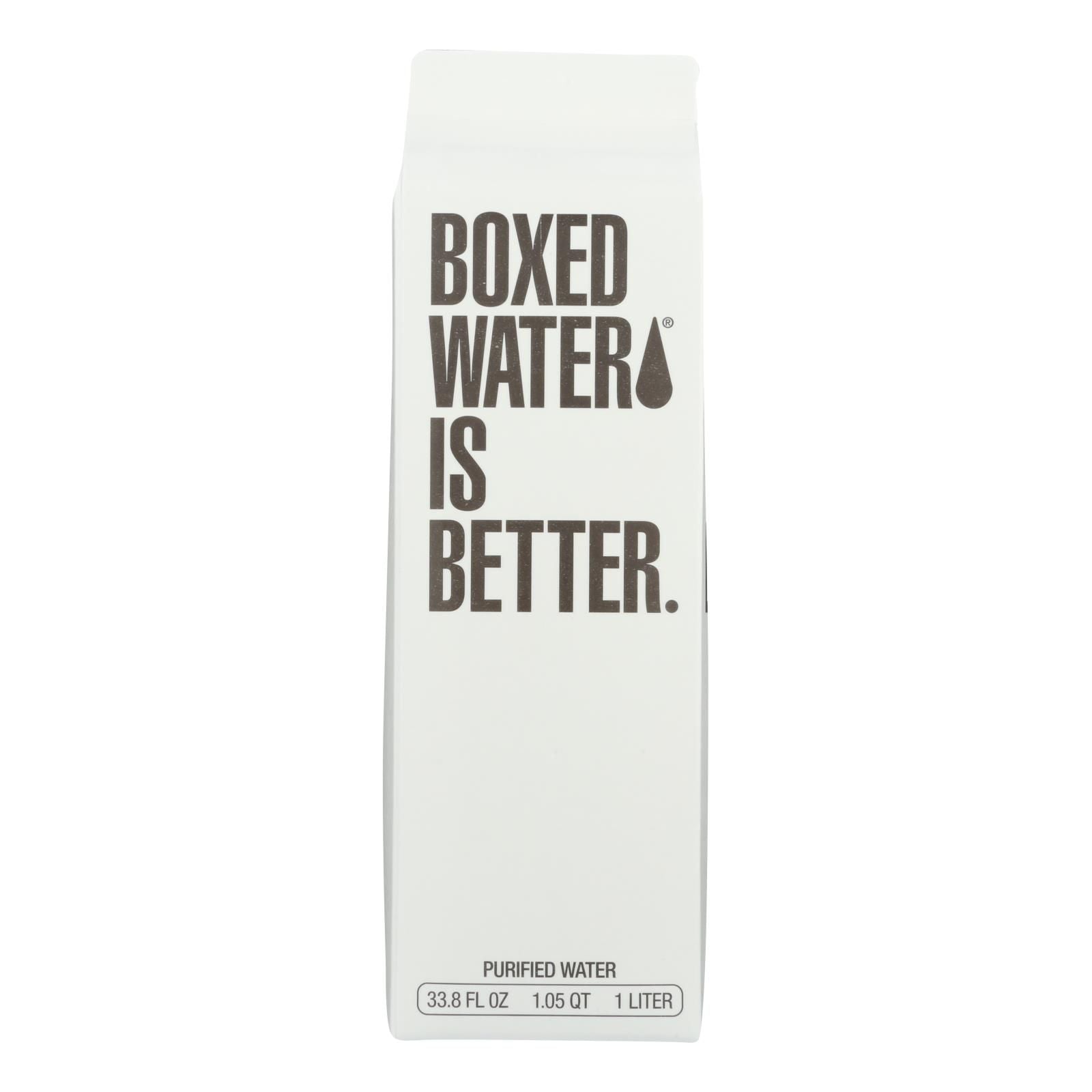 Boxed Water Is Better - Purified Water - Case Of 12 - 33.8 Fl Oz. image 1