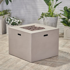 AIDAN 31" SQUARE FIRE PIT - 40,000 BTU