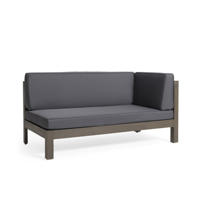 BRAVA X-BACK CORNER BENCH-R WITH COFFEE TABLE image 6