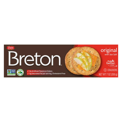 Breton/dare - Crackers Original - Case Of 12-7 Oz image 1