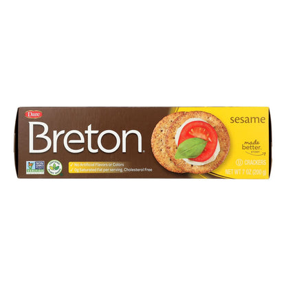 Breton/dare - Crackers Sesame - Case Of 12-7 Oz image 2
