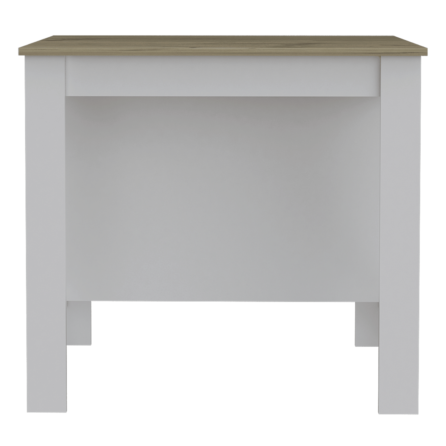 Brooklyn Antibacterial Surface Kitchen Island, Three Concealed Shelves image 11