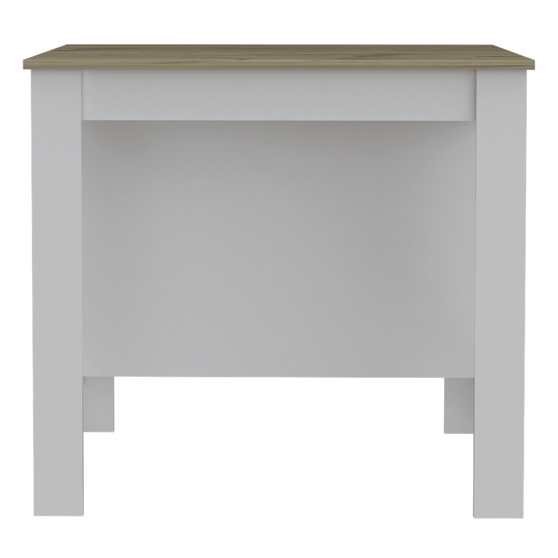 Brooklyn Antibacterial Surface Kitchen Island, Three Concealed Shelves image 11