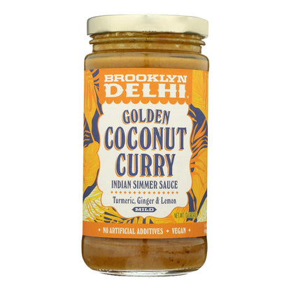 Brooklyn Delhi - Golden Coconut Curry Simmer Sauce - Case Of 6 - 12 Oz image 1