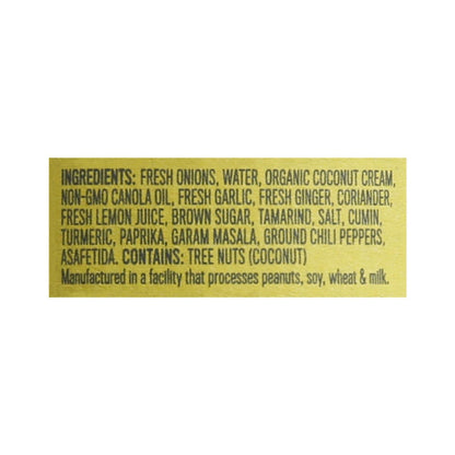 Brooklyn Delhi - Golden Coconut Curry Simmer Sauce - Case Of 6 - 12 Oz image 3