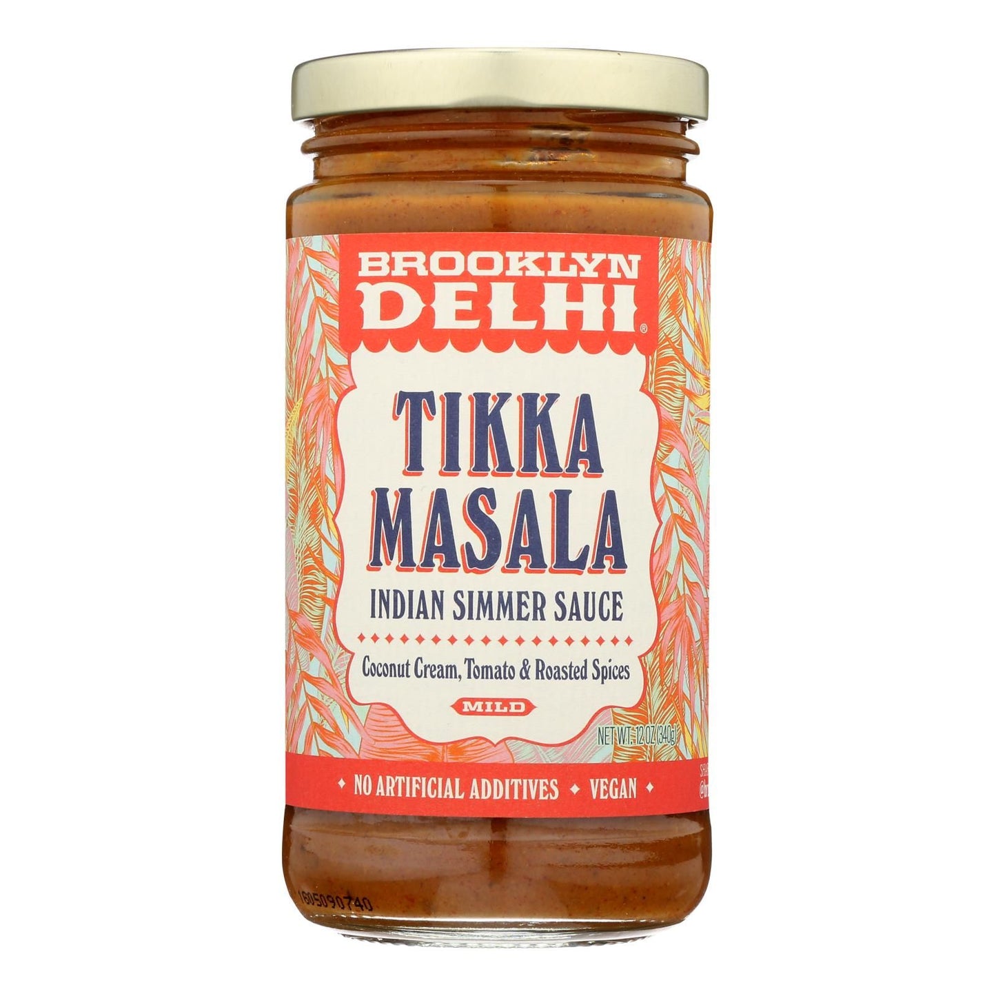 Brooklyn Delhi - Tikka Masala Simmer Sauce - Case Of 6 - 12 Oz image 1