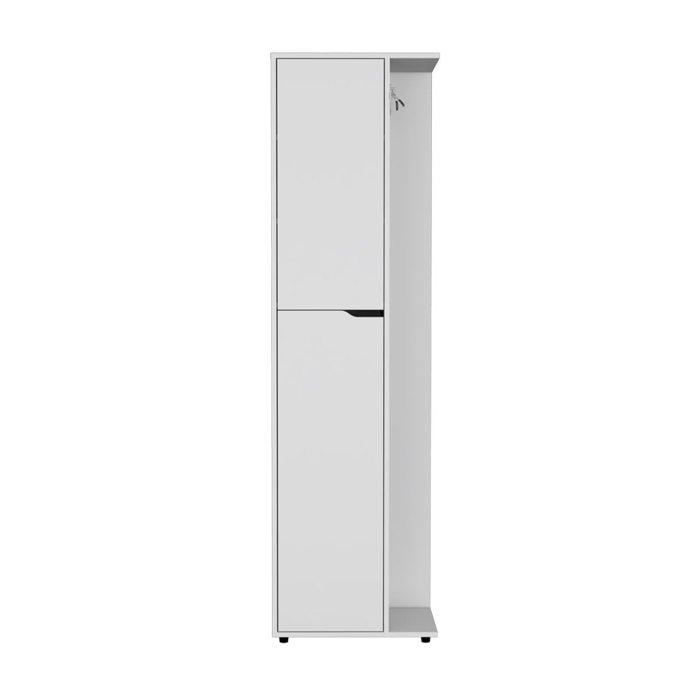Broom Storage Closet Edmond, Kitchen, White image 1
