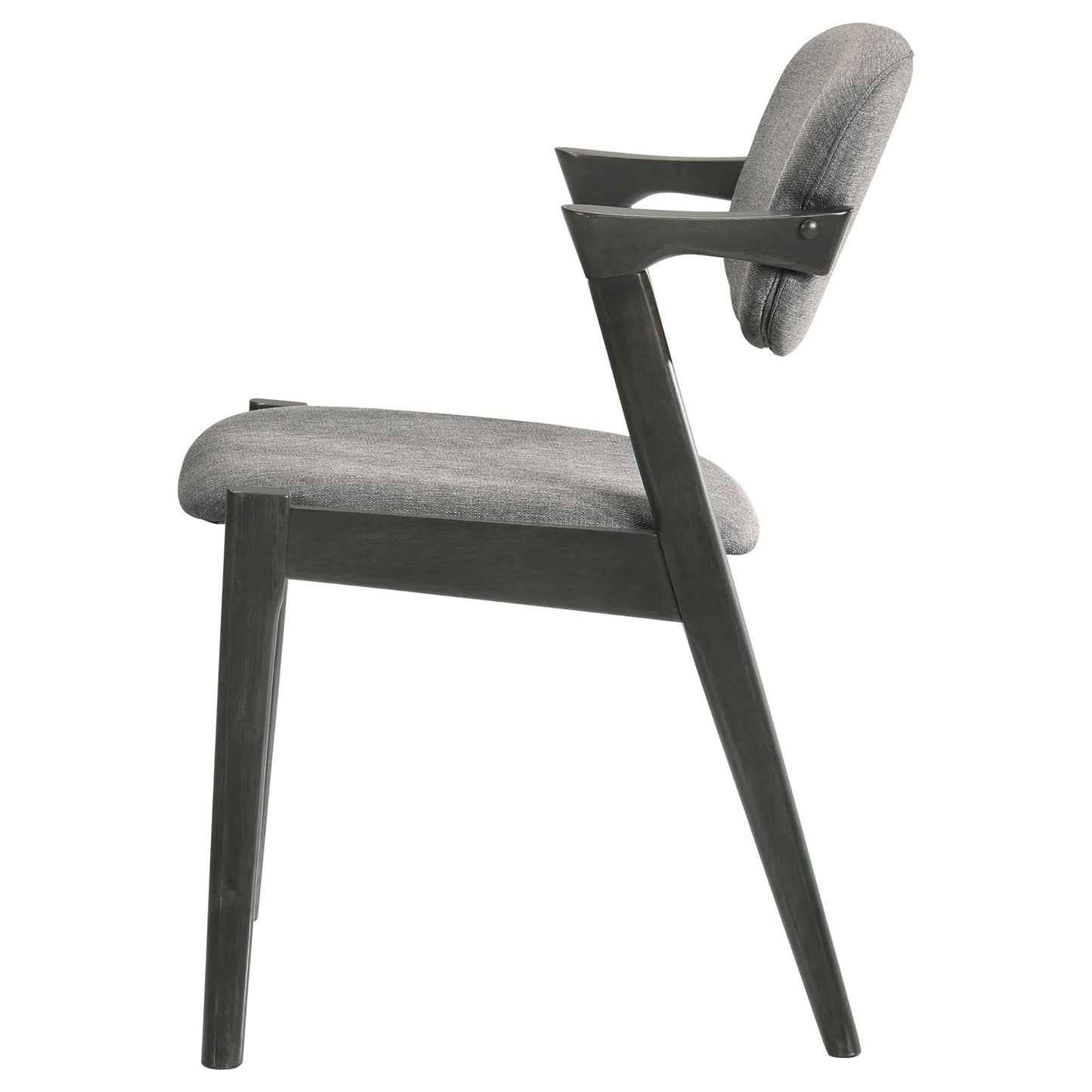 Brown Grey and Black Dining Chair (Set of 2) image 6