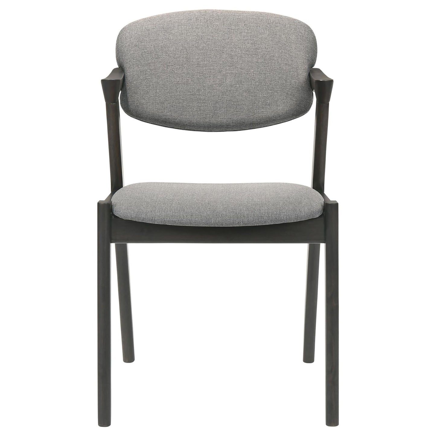 Brown Grey and Black Dining Chair (Set of 2) image 5