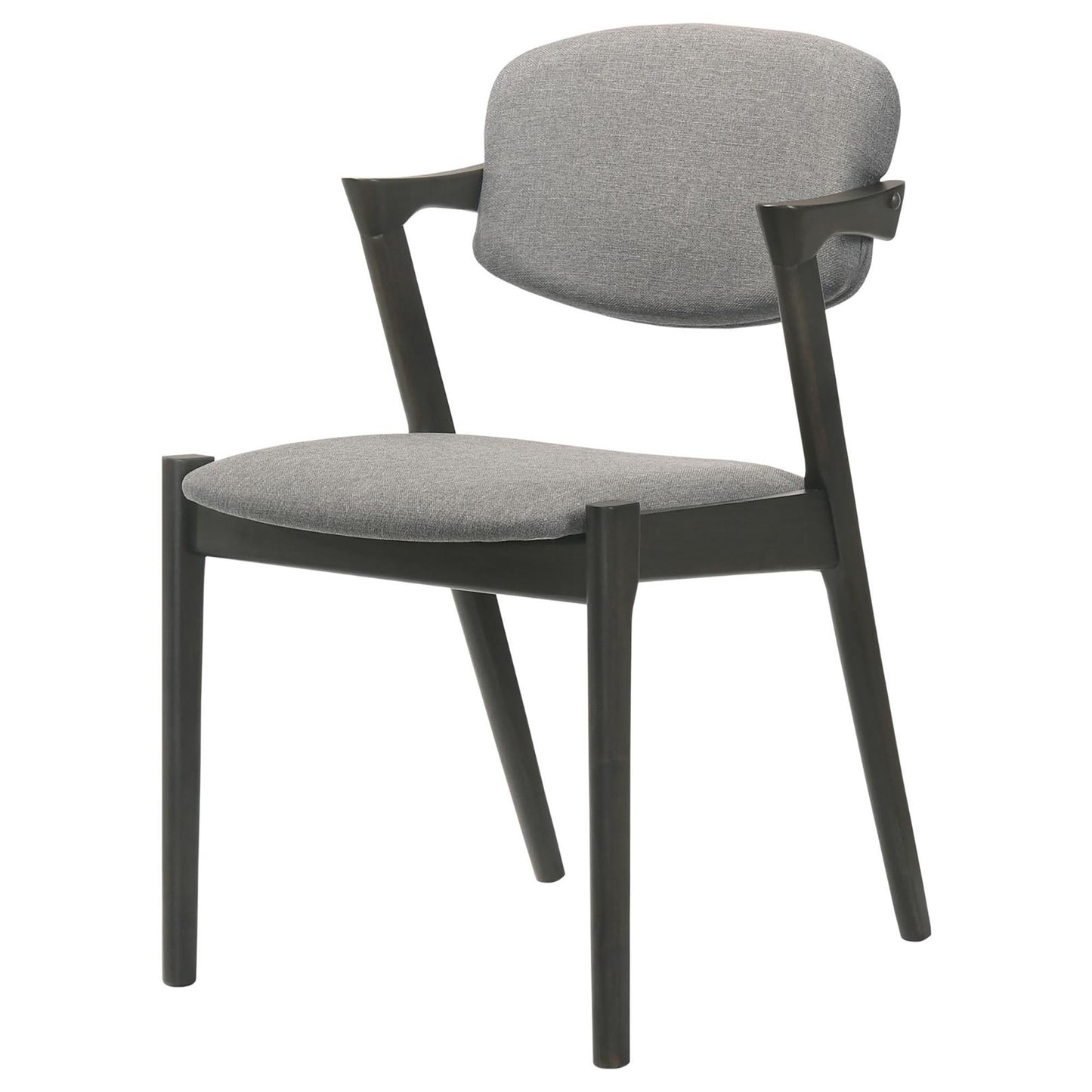 Brown Grey and Black Dining Chair (Set of 2) image 4