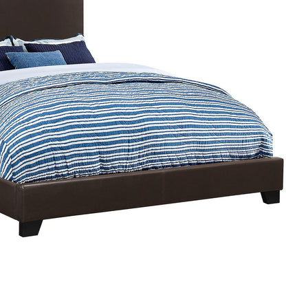 Brown Queen Panel Bed image 4