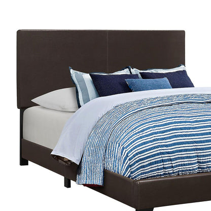 Brown Queen Panel Bed image 3
