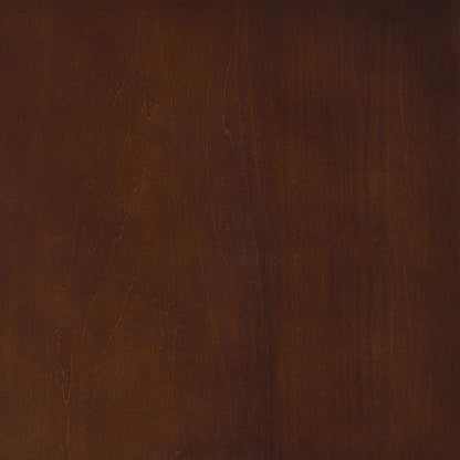 Brown Round Accent Table with Faux Marble Top image 5