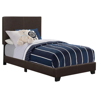 Brown Twin Panel Bed image 2