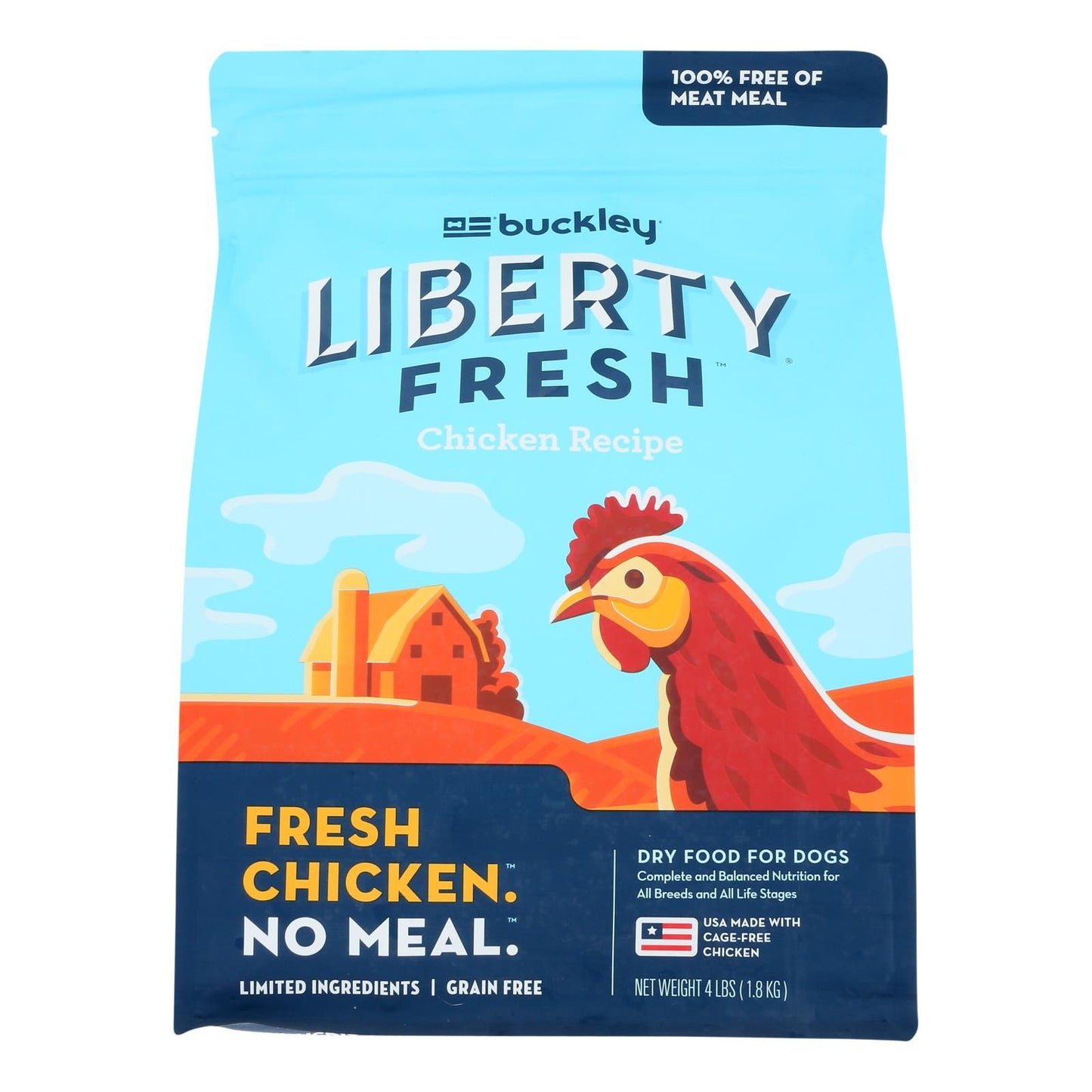 Buckley - Liberty Fresh Chicken - Case Of 6 - 4 Lb image 1