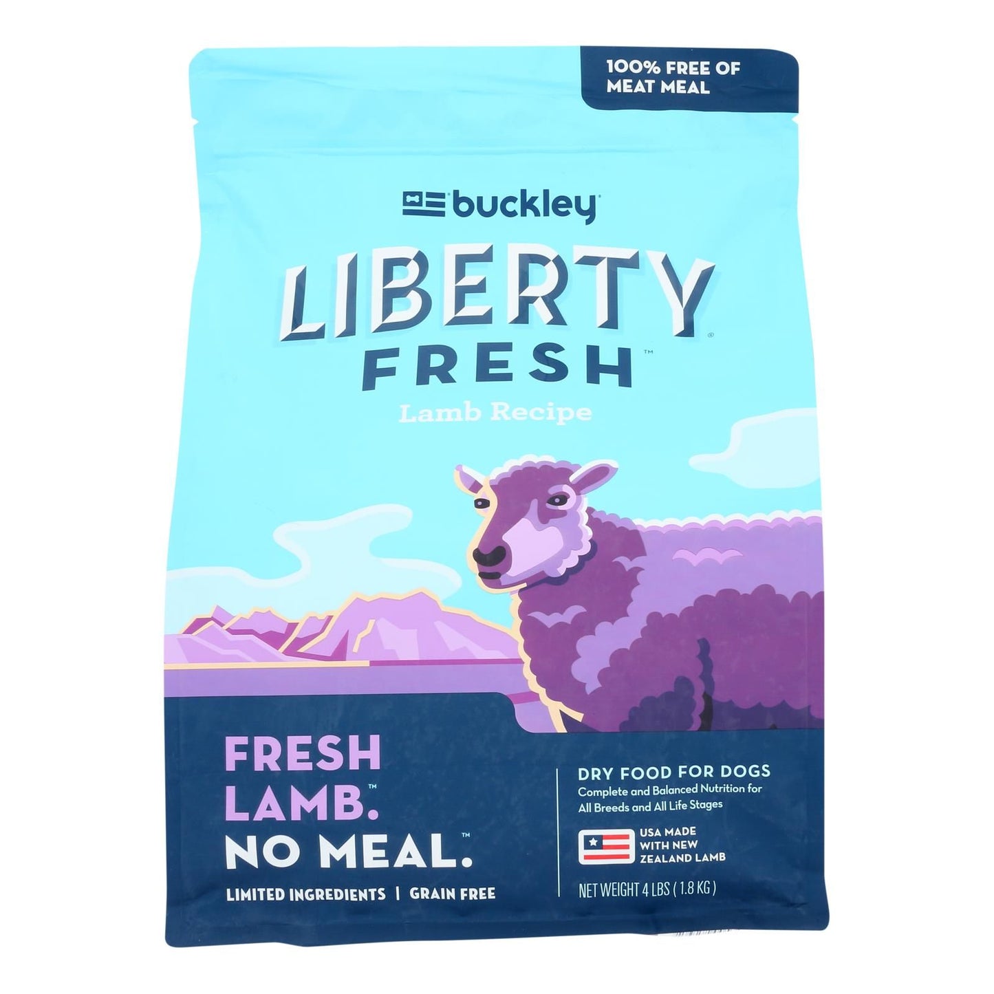 Buckley - Liberty Fresh Lamb - Case Of 6 - 4 Lb image 1